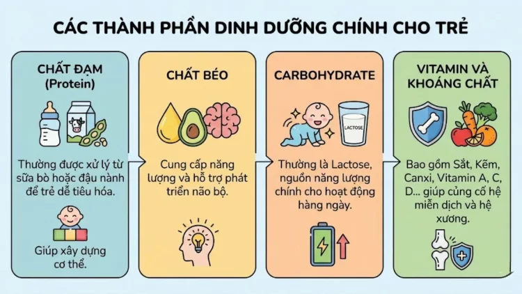 Cách bổ sung sữa non tăng cân cho trẻ sơ sinh an toàn và khoa học