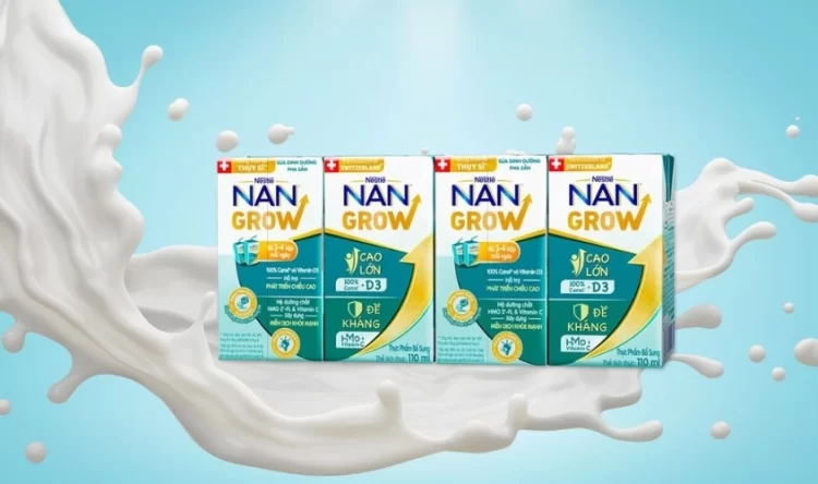 Các dòng sữa NAN pha sẵn phổ biến tại Việt Nam
