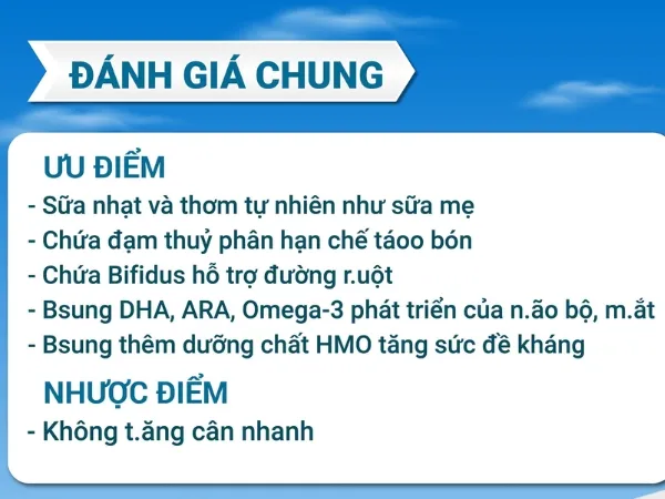 Nhược điểm của sữa NAN dưới góc nhìn thực tế và tiêu chuẩn kỹ thuật